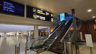 Walking in Copenhagen Airport in Denmark  Departure hall [upl. by Navonoj]