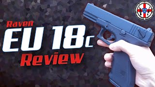 Budget Airsoft Pistol  RAVEN EU 18c [upl. by Fields]