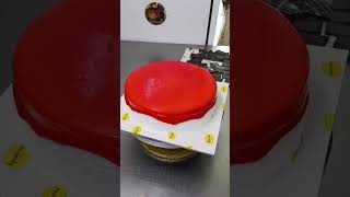 Amazing strawberry cake model sho viralvideo food treding cakelove [upl. by Ellard524]