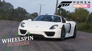 Forza Horizon 5 Multiplayer  Wheelspin Auktionshaus  Mehr Porsche gab es selten [upl. by Elocim]