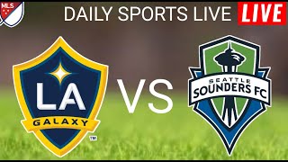 Los Angeles Galaxy vs Seattle Sounders Live Score l Major League Soccer 2024 l Full Match [upl. by Ecilahs]