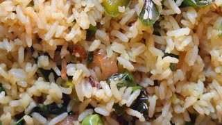 Tiffin ke liye banaye jhatpat fried rice 😋 [upl. by Aihsele]