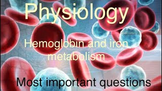 Physiology hemoglobin AIIMS RRB ESI jipmer pigmer all PGInursing physiotherapistpharmacist [upl. by Collbaith]