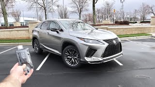 2022 Lexus RX 350 AWD F Sport Start Up Test Drive Walkaround and Review [upl. by Helga]