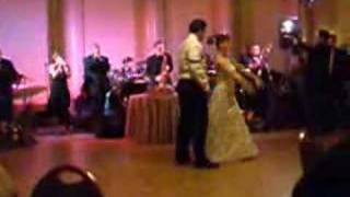 Joel amp Hollys Wedding First Dance surprise song [upl. by Enreval744]