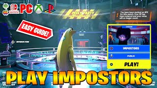 How To Play Impostors Map Code NOW In Fortnite NEW IMPOSTORS MAP CODE UPDATE [upl. by Anelrahs]