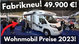 ⁉️ Wohnmobil fabrikneu 2023 NUR 49900 € Edles GFK Palmo XGO Dynamic 95 P Plus Fiat Ducato 9 [upl. by Lari]