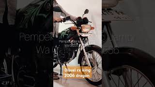 Dijual RX king 2006 surat lengkap pajak hidup siap kirim2 Nusantara [upl. by Amity]