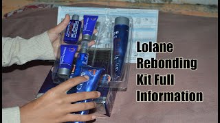 Lolane Rebonding Kit Full Information By The Stylish Mod [upl. by Nanfa537]