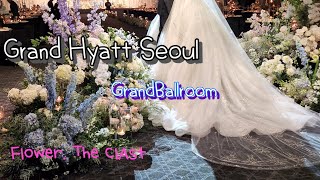 Grand Hyatt Seoul Grandballroom Wedding Flower [upl. by Sehguh946]