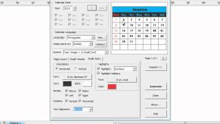 Como fazer um calendário no Corel Draw [upl. by Nicoli]