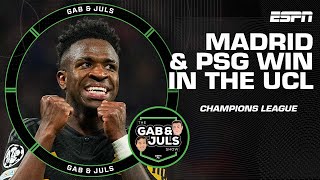 Champions League REACTION Real Madrid amp PSG take a step towards the quarterfinals  ESPN FC [upl. by Luhe]