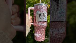 Loved how it turned out bedazzledtumbler bedazzled booktheme acourtofsmutandwingspan tumblers [upl. by Alek470]