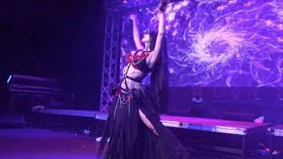 Mahafsoun Live Bellydance  Moonspell Vampiria  New Orleans Vampire Ball 2017 [upl. by Arva]