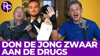 Don de Jong zwaar aan de drugs amp Jan Roos valt bij Roxy Dekker dronken van trap [upl. by Uno396]