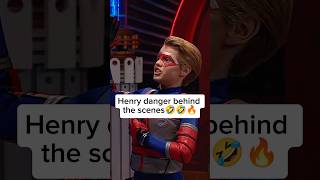 Henry danger behind the scenes🤣🤣🔥kiddanger nickelodeonuk funny behindthescene bloopers [upl. by Atikihs]