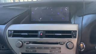 Not boot android car player 1025 for Lexus RX270 [upl. by Ateikan]