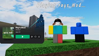 PLAYING RAYS MOD FT Zombiex5263 [upl. by Drofnelg252]