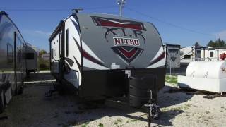 2017 Forest River XLR Nitro 23KW Toy Hauler Travel Trailer Video [upl. by Llednol]