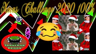 Xmas Challenge 2020 100  Unrated Insane Demon by Andromeda GMD [upl. by Aniratac794]