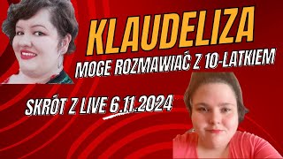 KLAUDELIZA O ZARZUTACH SKROT Z LIVE 06112024 KLAUDELIZA CESARZOWA INTERNETU [upl. by Tammara]