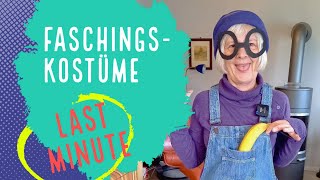 LastMinuteKostümideen 🤹‍♂️✨  DIY Faschingskostüme  Faschings Kostüme selber machen ⚡️ [upl. by Klement969]