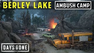 Stealth Berley Lake Ambush Camp Lost Lake  Bunker Location  Days Gone [upl. by Lupita]