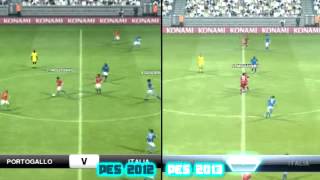 PES 2013 Vs PES 2012 [upl. by Loggins]