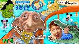 WORST WATER SLIDE EVER  DOBBY CREEPY ELF  GHOSTBUSTERS SHAWN ELEVATOR TROUBLE FUNnel Summer 4 [upl. by Cirillo]