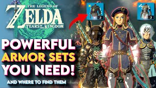 You NEED These Armor Sets EARLY in Zelda Tears of the Kingdom  TOTK Tips and Tricks [upl. by Fulcher487]