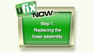 HP Laserjet 4240n42504350 Series  Replacing the Fuser Assembly Step 1 [upl. by Shari]