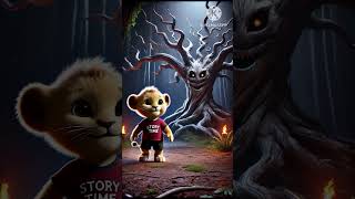 Sheru aur rahasyamai jungle PART 1 KhattaLimboo horrorstories animation cartoon [upl. by Eineeuq]