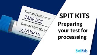 How to fill out your saliva test label and laboratory requisition form [upl. by Fezoj]