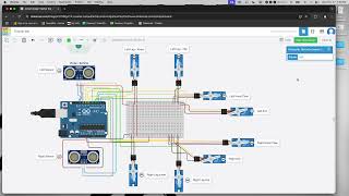 Trasher Bot Simulation in TinkerCAD by Layron Doyal [upl. by Neely]