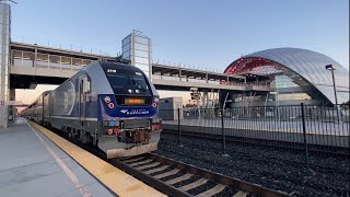 Railfanning Anaheim ARTIC Station [upl. by Llerihs]