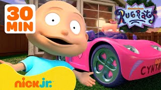 Rugrats Babies Drive Cars w Tommy Chuckie amp Susie  30 Minute Compilation  Nick Jr [upl. by Fredi892]