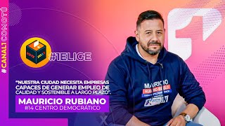 Entrevista Exclusiva Mauricio Rubiano Candidato al Concejo de Bogotá  Canal 1 [upl. by Rodenhouse632]