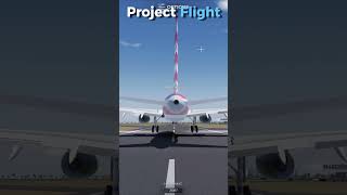 FlightLine VS Project Flight 757 Landing roaviation roblox projectflight flightline 757 [upl. by Jollenta615]