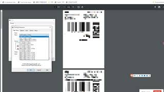 ORGBRO Windos How to Adjust Label Print Size For Z1 labelmaker labelprinter printer [upl. by Millur]