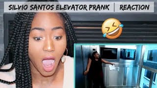 Canadian REACTS to Brazilian Prank Video by Silvio Santos Elevator Prank [upl. by Noiramed]