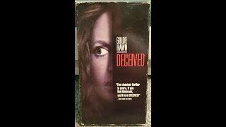 Opening to Deceived VHS 1992 [upl. by Suirauqram]