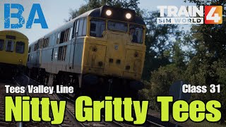 Nitty Gritty Tees  Class 31  Tees Valley Line  Train Sim World 4 [upl. by Willman]