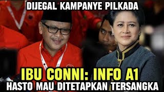 Connie Rahakundini Bakrie INFO A1 MAS HASTO SEGERA MAU DITETAPKAN TERSAMGKA DIJEGAAL PENGUASA [upl. by Nivlac759]