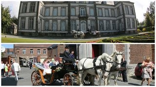 Mariage au Chateau en Calèche Dutrannois 32473563760 HD [upl. by Hakilam578]