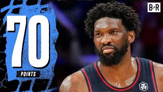 Joel Embiid Drops 70 Points vs Spurs NEW CareerHigh amp 76ers Record 🔥 [upl. by Camellia]