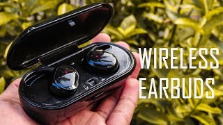 Truly Wireless Bluetooth Stereo Headset Earbuds Unboxing amp Review [upl. by Cacia]