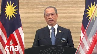 Malaysian PM Muhyiddin Yassin resigns [upl. by Aleb]