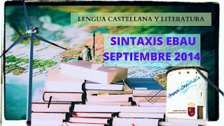 SINTAXIS EBAU MURCIA SEPTIEMBRE 2014 [upl. by Falito]