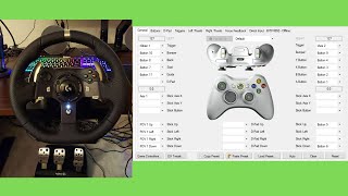 How to play any game with Logitech G920 Racing Wheel on PC [upl. by Eadrahs]