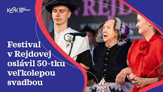 Festival v Rejdovej oslávil 50tku veľkolepou svadbou [upl. by Nohj]